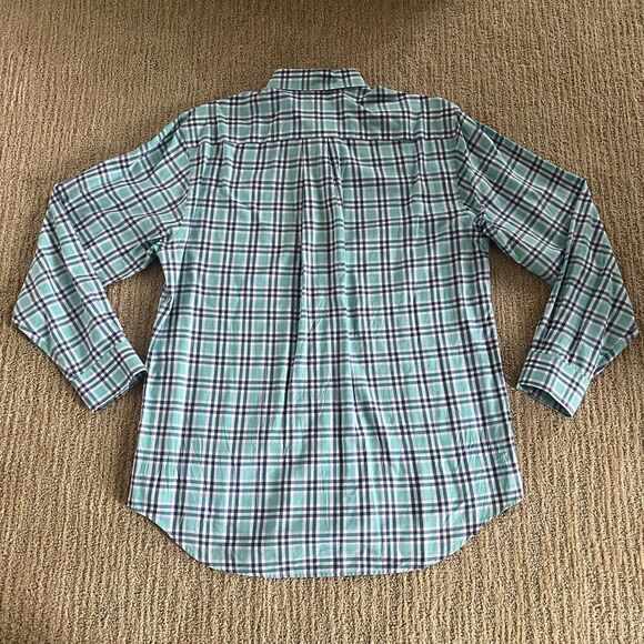 Vineyard Vines Blue Plaid Button Down Murray Shirt - Picture 8 of 8